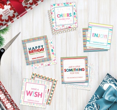 All Occasion Gift Tags (3" x 3")