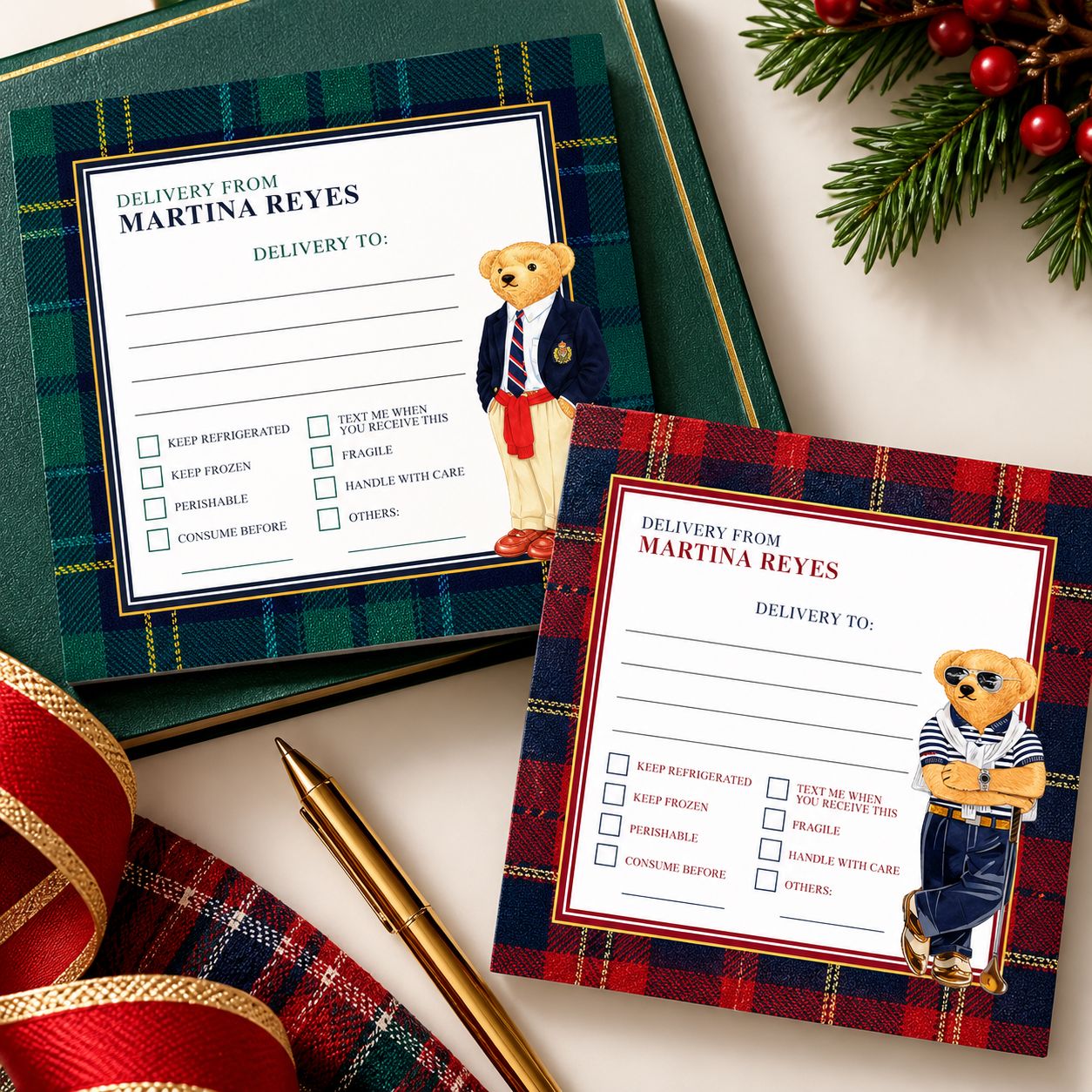 ​Delivery Notepad