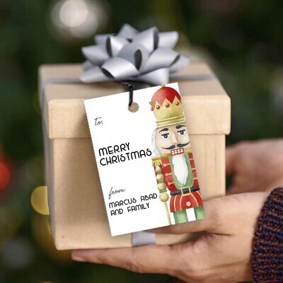 Christmas Gift Tags (2.5" x 3.5") - 157 Designs