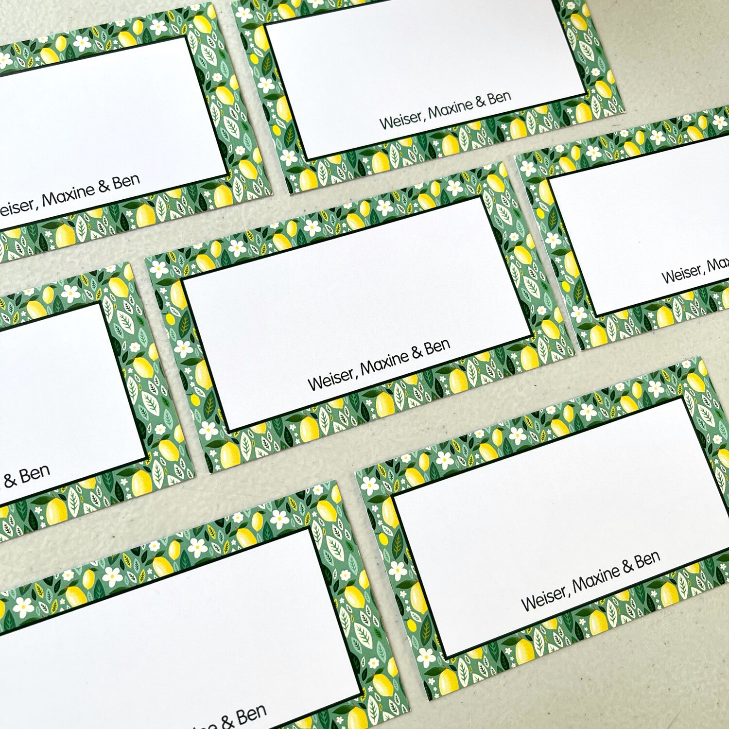 Patterned Rectangular Gift Tags (3.5" x 2") - 751 Patterns