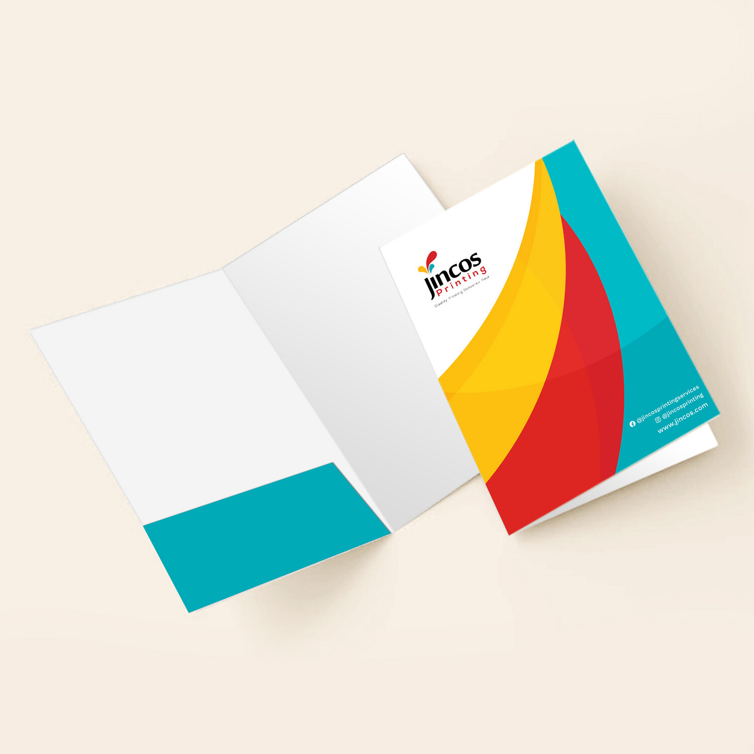 CF 001 - Corporate Folder One Side Print