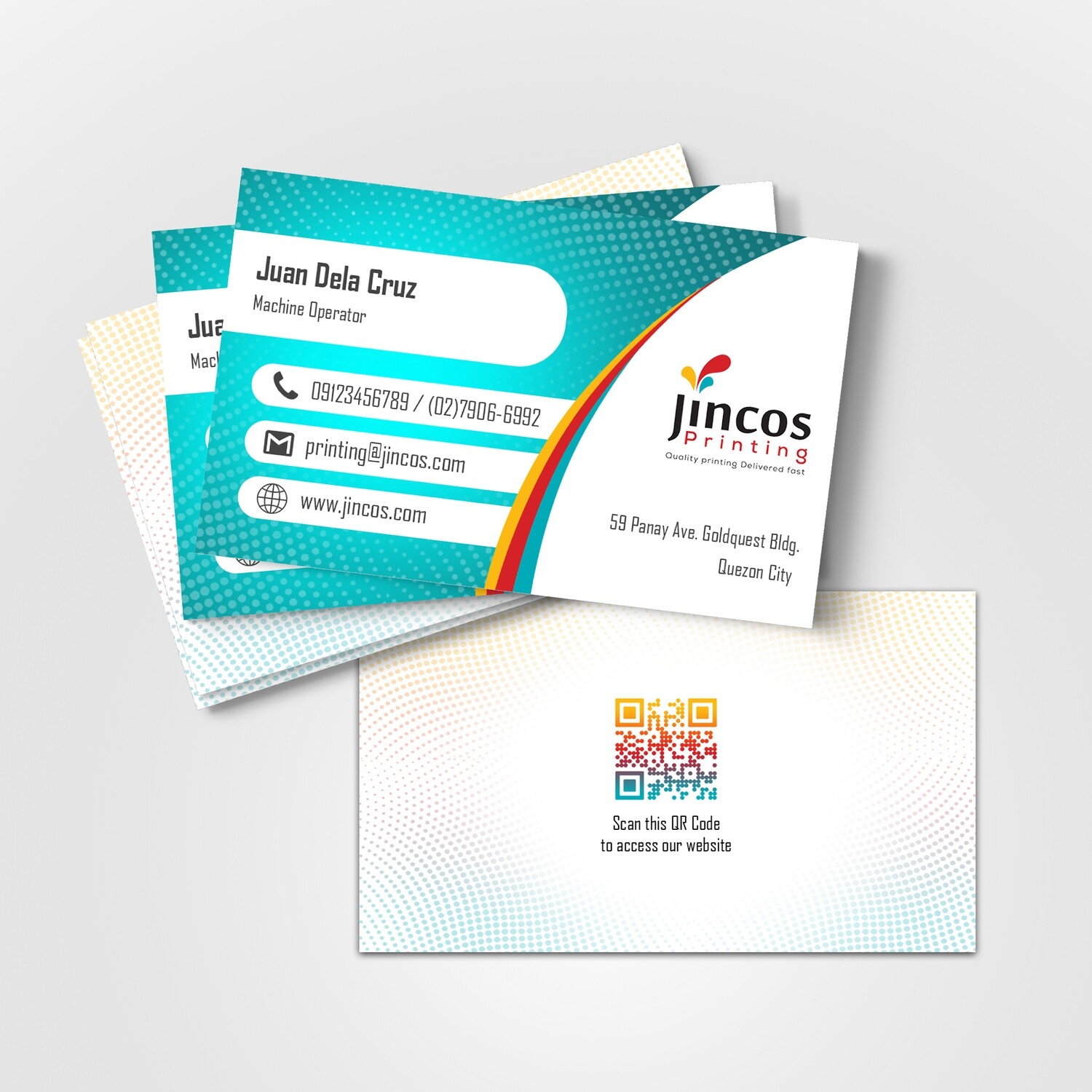 Rush Printing – Same Day Calling Cards (2-Sided, Full Color)