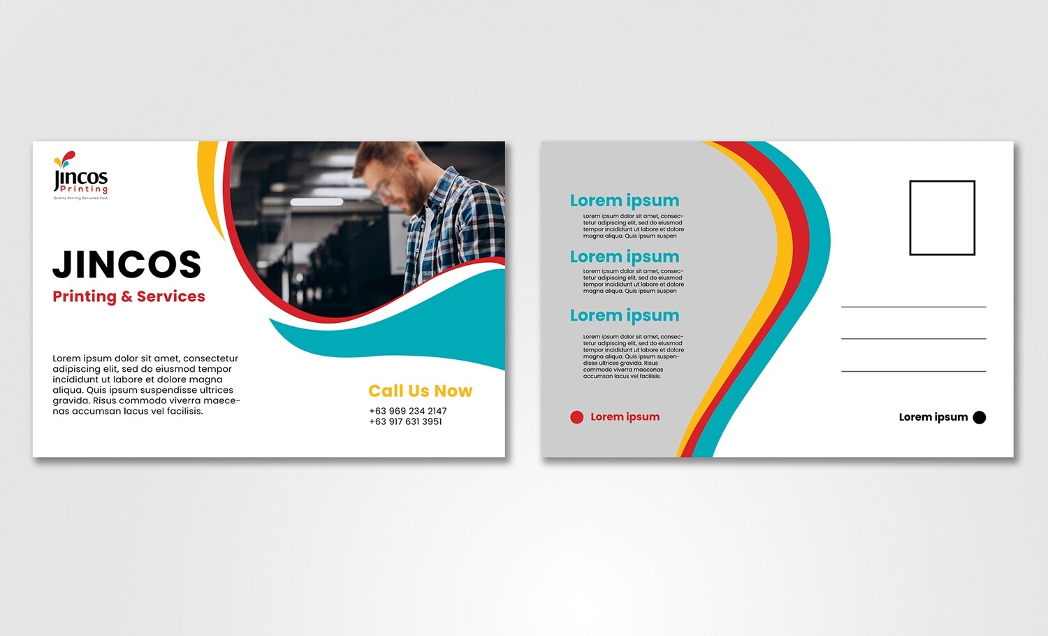 Rush Printing – Same Day Postcards (2-Sided Print)