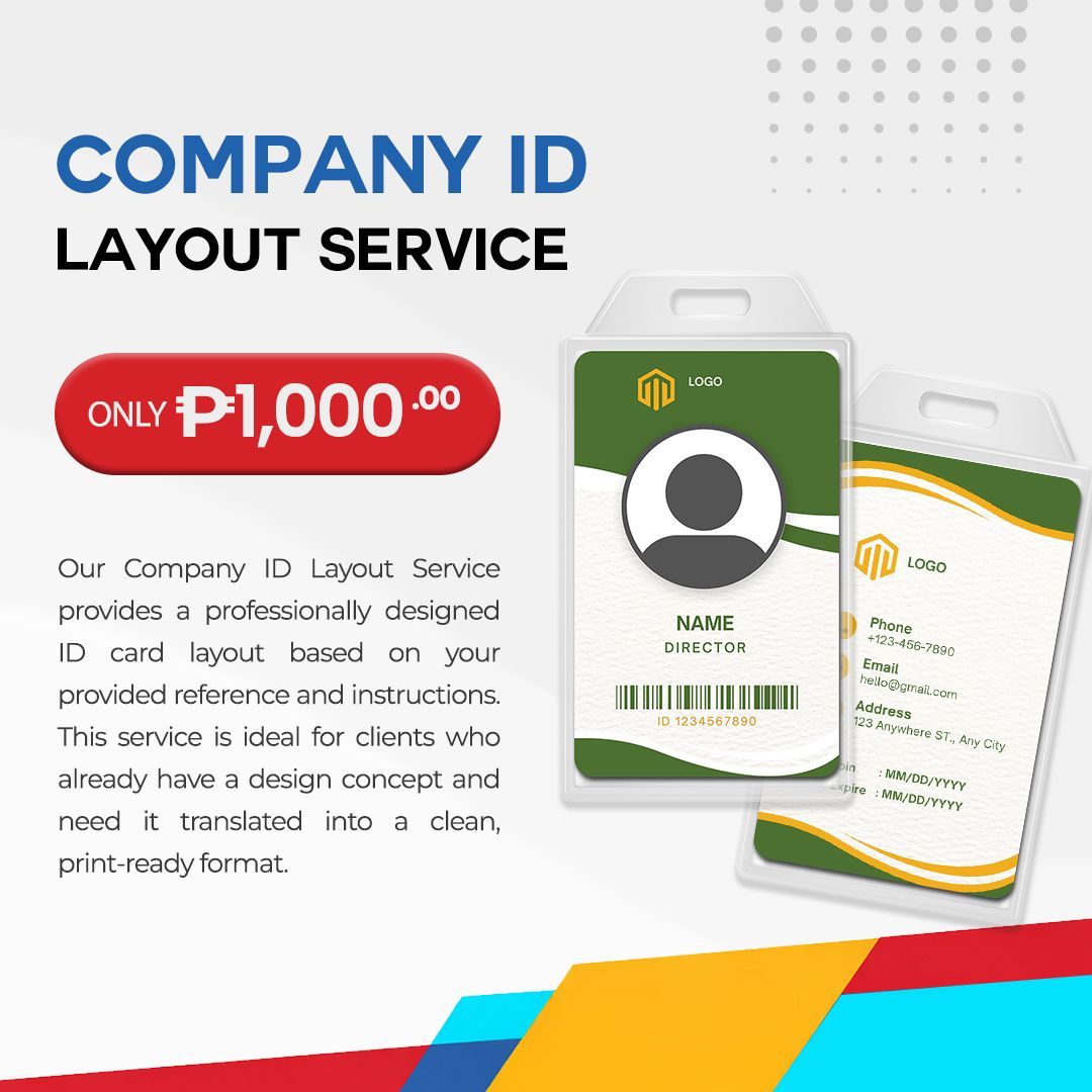 Company ID Layout Service