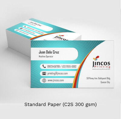 Standard Semi-Gloss Calling Card
