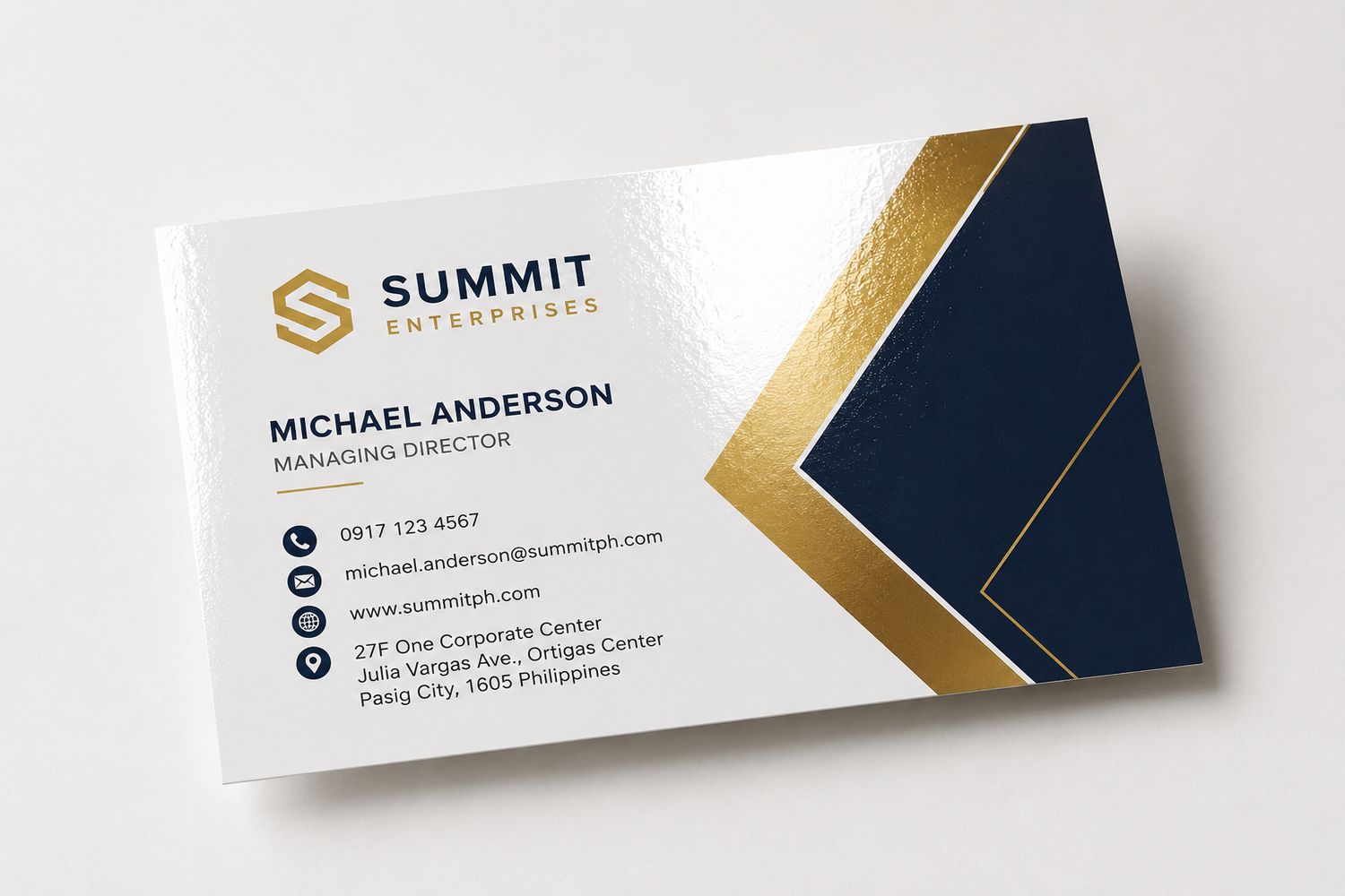 Laminated Calling Cards