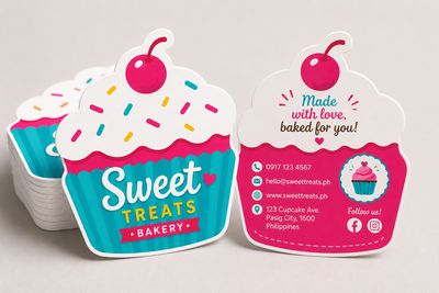 Die-Cut Calling Card