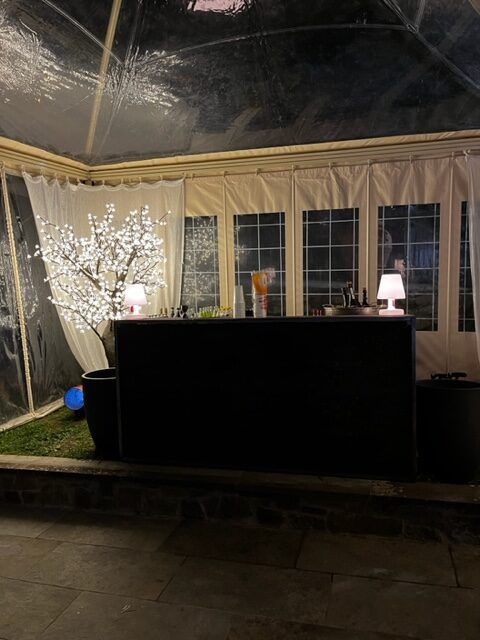 Bancone ferro e legno