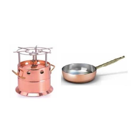 Fornellino Flambe' in Rame