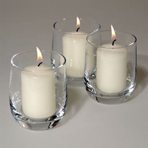 Bicchierino Vetro con Tea-light