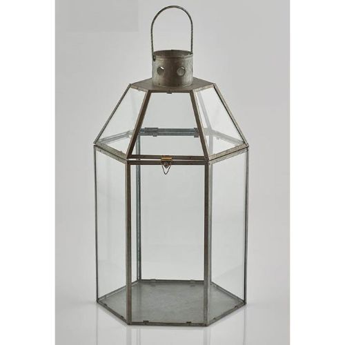 Lanterna Esagonale Latta