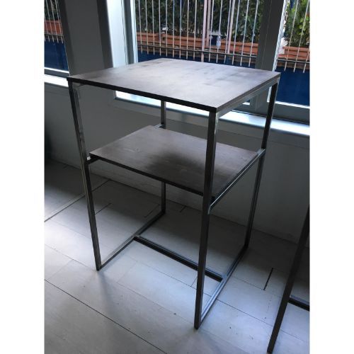 Tavolo Mangiainpiedi Ferro e Legno