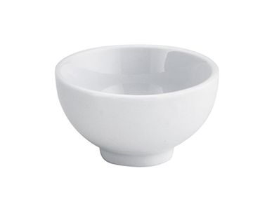 Coppetta porcellana con piede ø 8 h 4.2 cm
