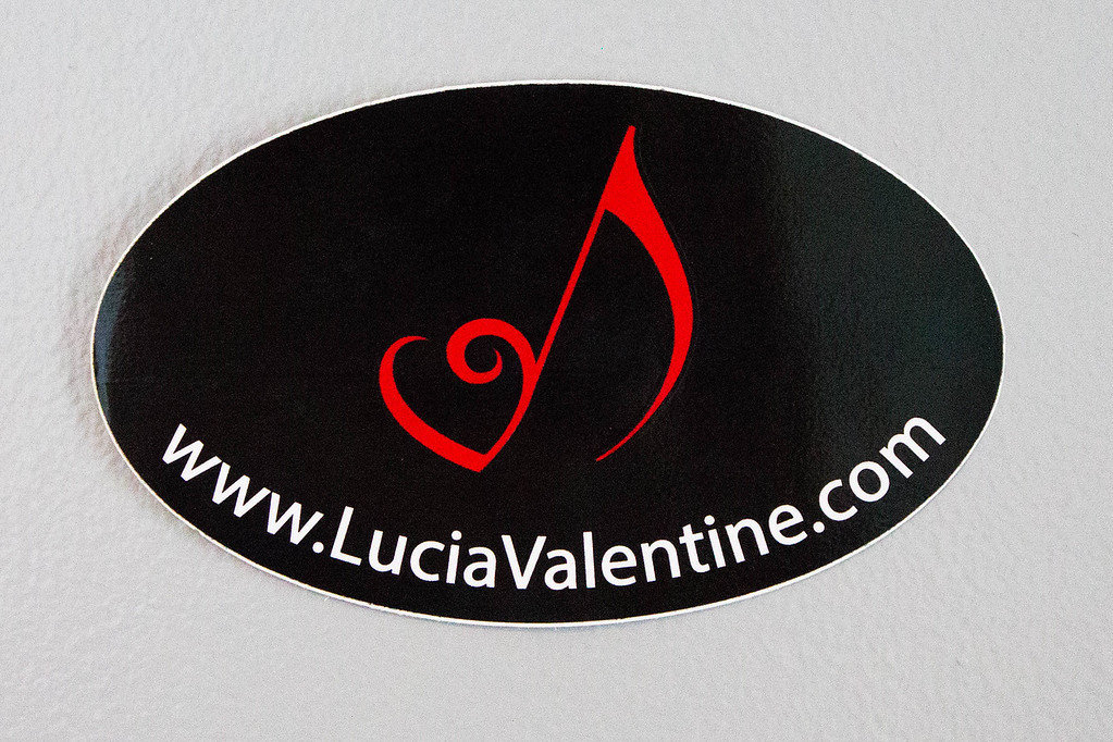 Lucia Valentine Sticker