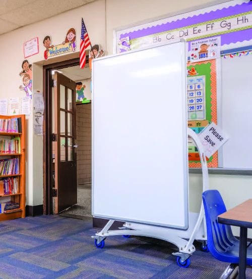 Bulletproof Mobile Whiteboard - CALL 440-992-2331 FOR PRICING