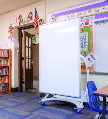 Bulletproof Mobile Whiteboard - CALL 440-992-2331 FOR PRICING