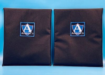 Kevlar® XP Soft Armor Inserts Rated NIJ IIIA Rectangles Set of 2 Inserts Both Size 10&quot; x 12&quot;