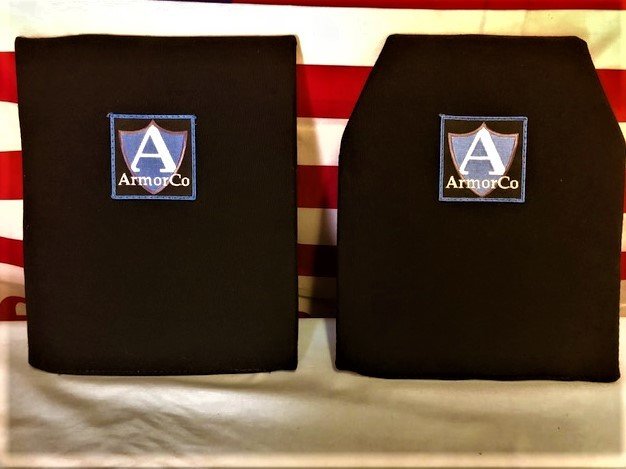 Kevlar® XP Soft Armor Inserts NIJ IIIA 10&quot; x 12&quot; SAPI &amp; RECTANGLE Combo. Set 1 of each