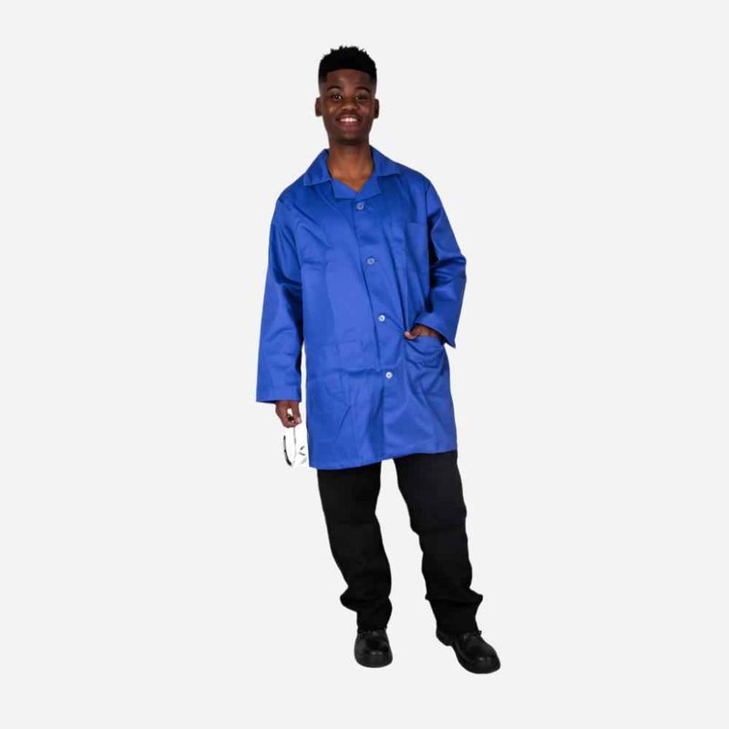 GRANGE CLASSIC DUSTCOAT - ROYAL BLUE