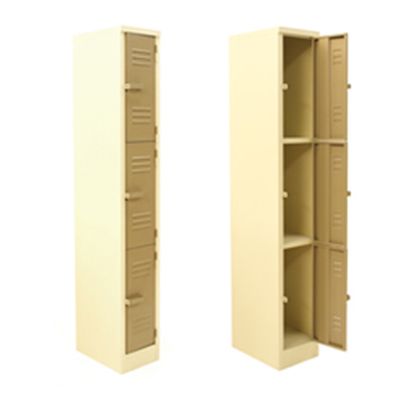 3 Compartment Locker