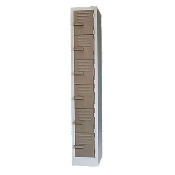 6 Compartment Locker