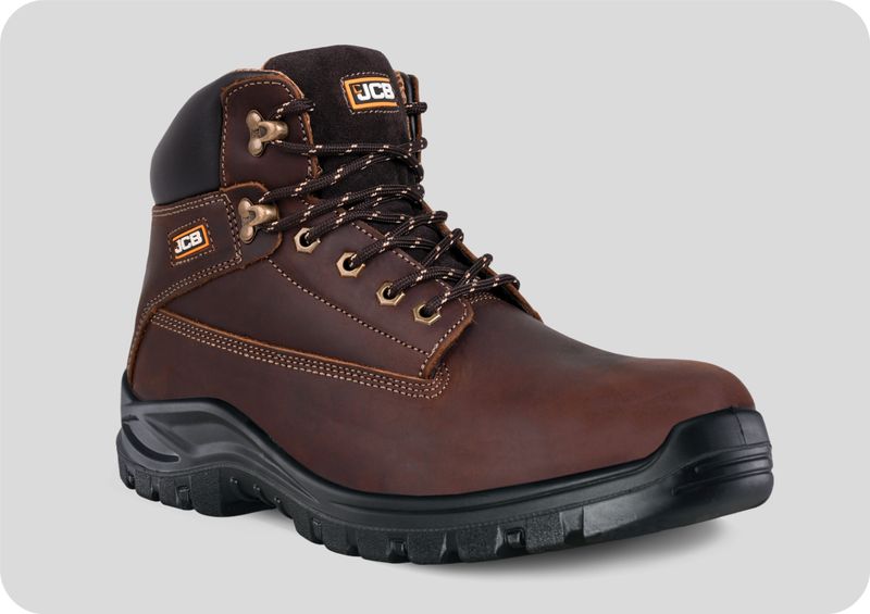 JCB Holton Safety Boot Brown