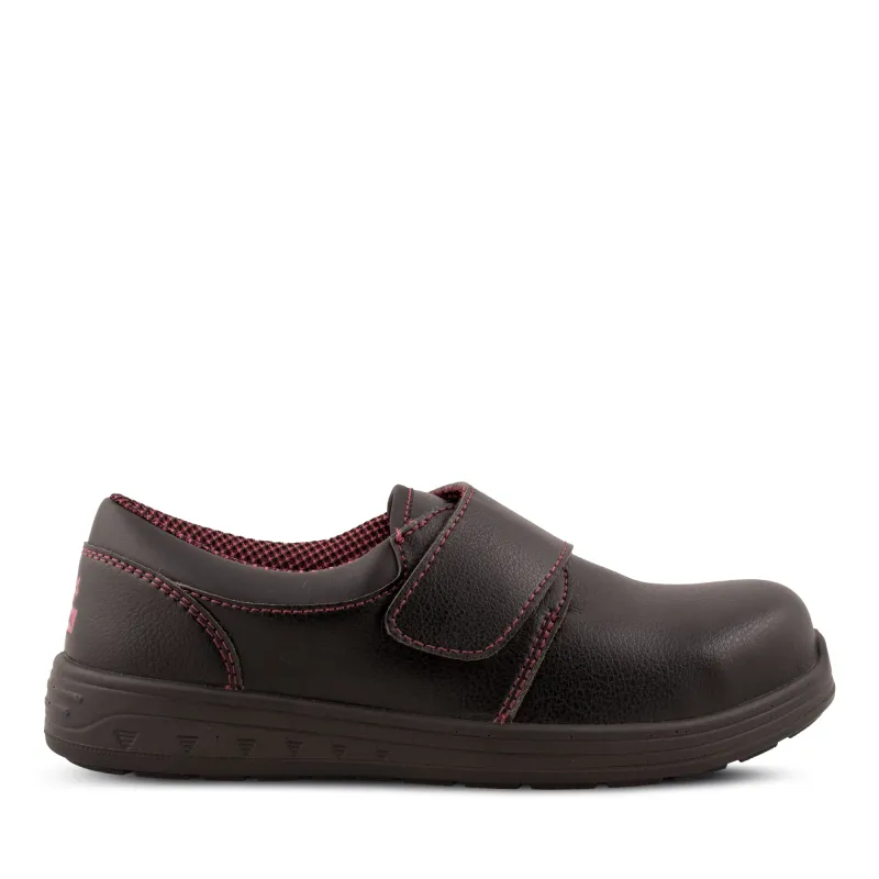 REBEL Ladies Zari Velcro Strap Safety Shoe