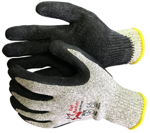 CUT MASTER GRIPA  CUT LV5 , CRINKLE LATEX PALM