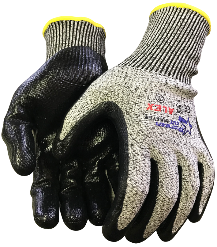 CUT MASTER ALEX CUT LV 3 EXTENDED CUFF REINFORCED BETWEEN THUMB AND INDEX FINGER