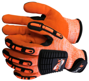 PIONEER MAXMAC INPAX GLOVE CUT ANSI LV5, 8G, SANDY NITIRLE PALM