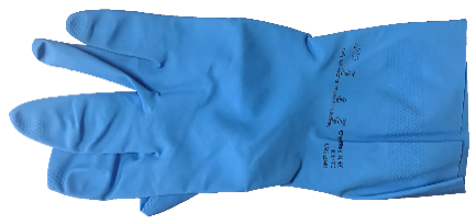 PIONEER BLUE NITRILE HOUSE HOLD GLOVE (JKL)