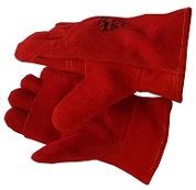 PIONEER 2&quot; RED HEAT RESIST GLOVE - KEVLAR STITCHED WRIST