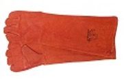 PIONEER 16&quot; RED HEAT RESIST GLOVE- KEVLAR STITCHED SHOULDER