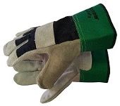 PIONEER DENIM STRIPE CHROME LEATHER - GREEN CUFF