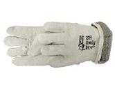 PIONEER 2.5&quot; CHROME LEATHER  WRIST LENGTH FLEECE LINED (WINTER GLOVE)