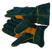 PIONEER 2.5&quot;GREEN LINED WRIST LENGTH WITH REINFORCED PALM
