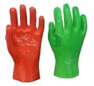 PIONEER HI-VIS RED/GREEN PVC 27CM REINFORCED