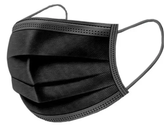 3 PLY FACE MASK BLACK