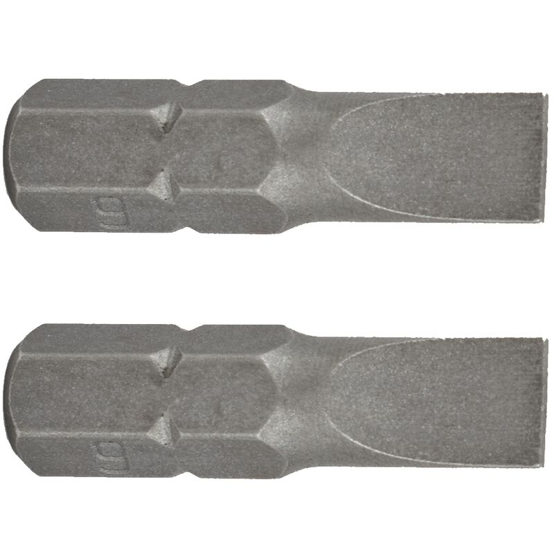 S/D INSERT BIT 6MMx25MM 2/CARD