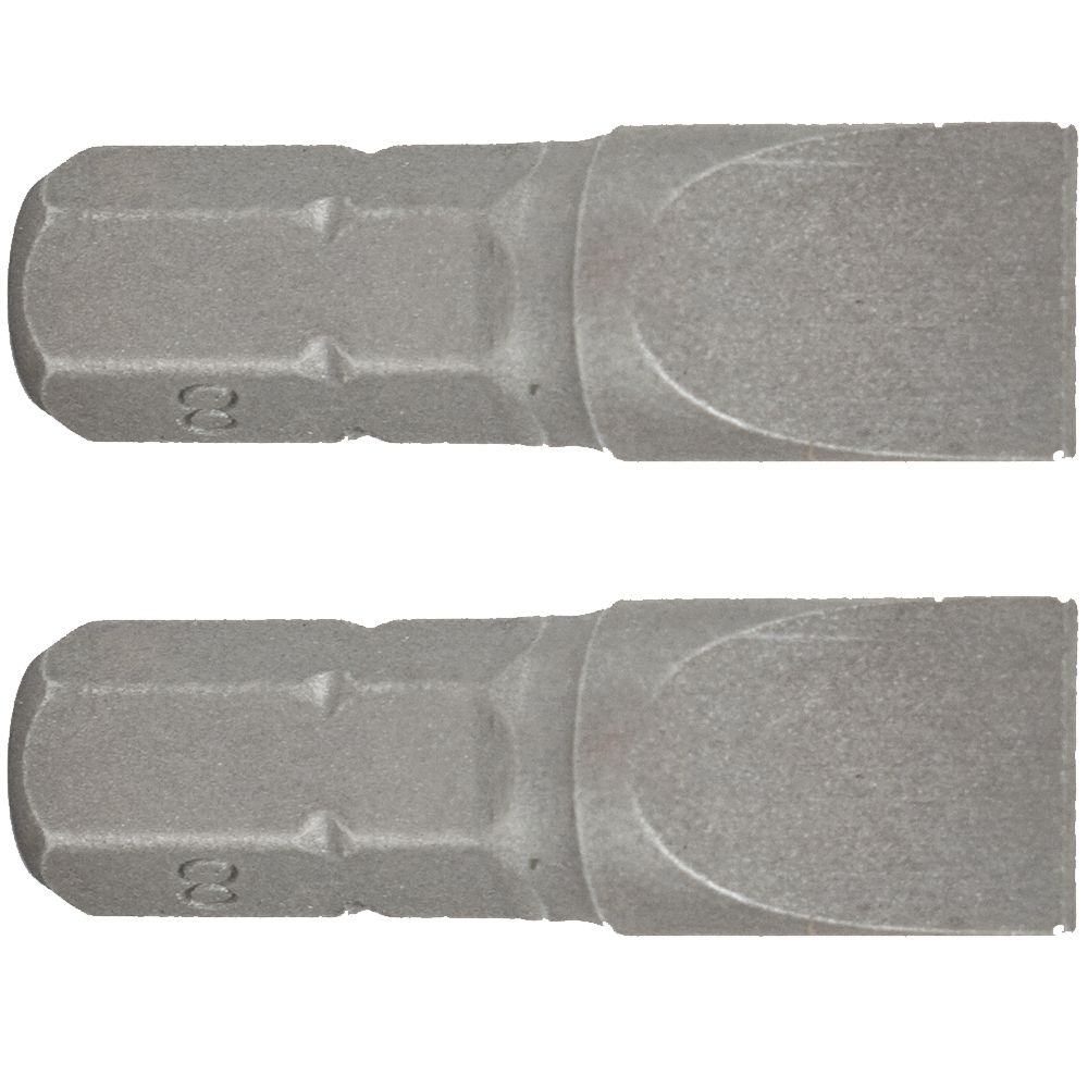 S/D INSERT BIT 8MMx25MM 2/CARD