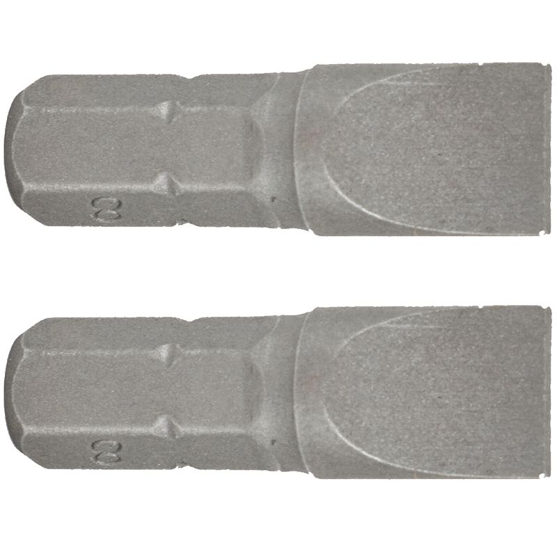 S/D INSERT BIT 8MMx25MM 2/CARD