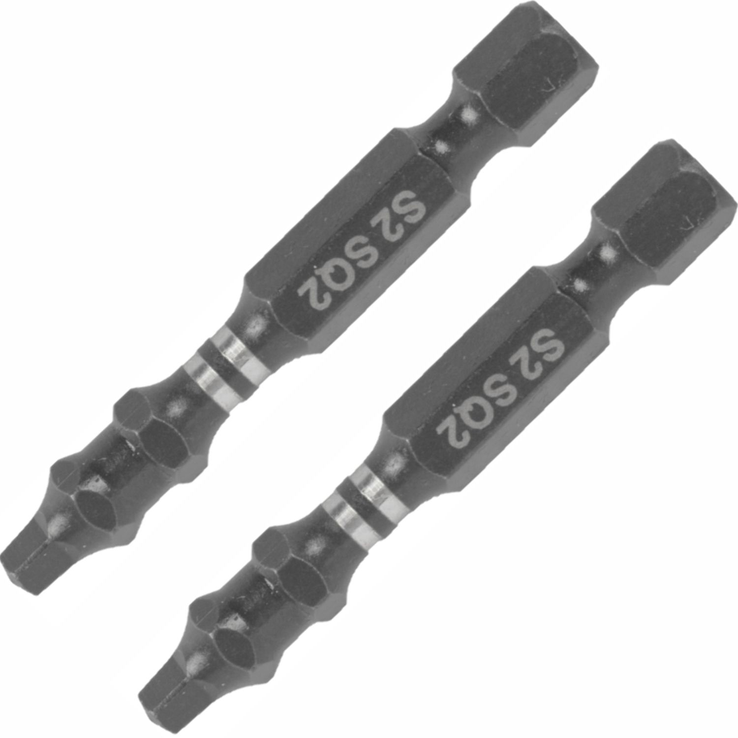 IMPACT SQUARE SQ NO.2 X 50MM PWR BIT 2/CARD SQ2