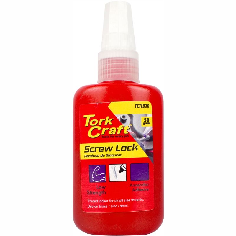SCREW LOCK LOW STRENGTH FOR SMALL SIZED THREADS - PURPLE - 50G