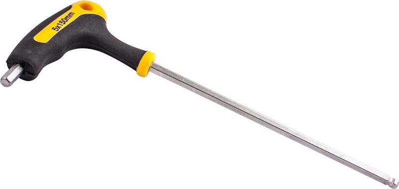 BALL POINT T HANDLE HEX ALLEN KEY 5.0MM X 150MM