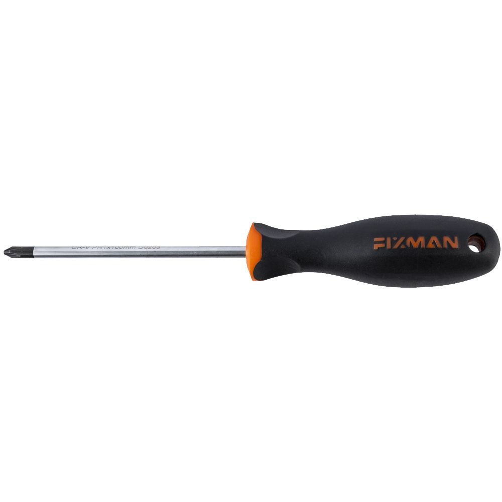 FIXMAN S/DRIVER PHILLIPS PH1  5X100MM CRV WITH ERGONOMIC HANDLE