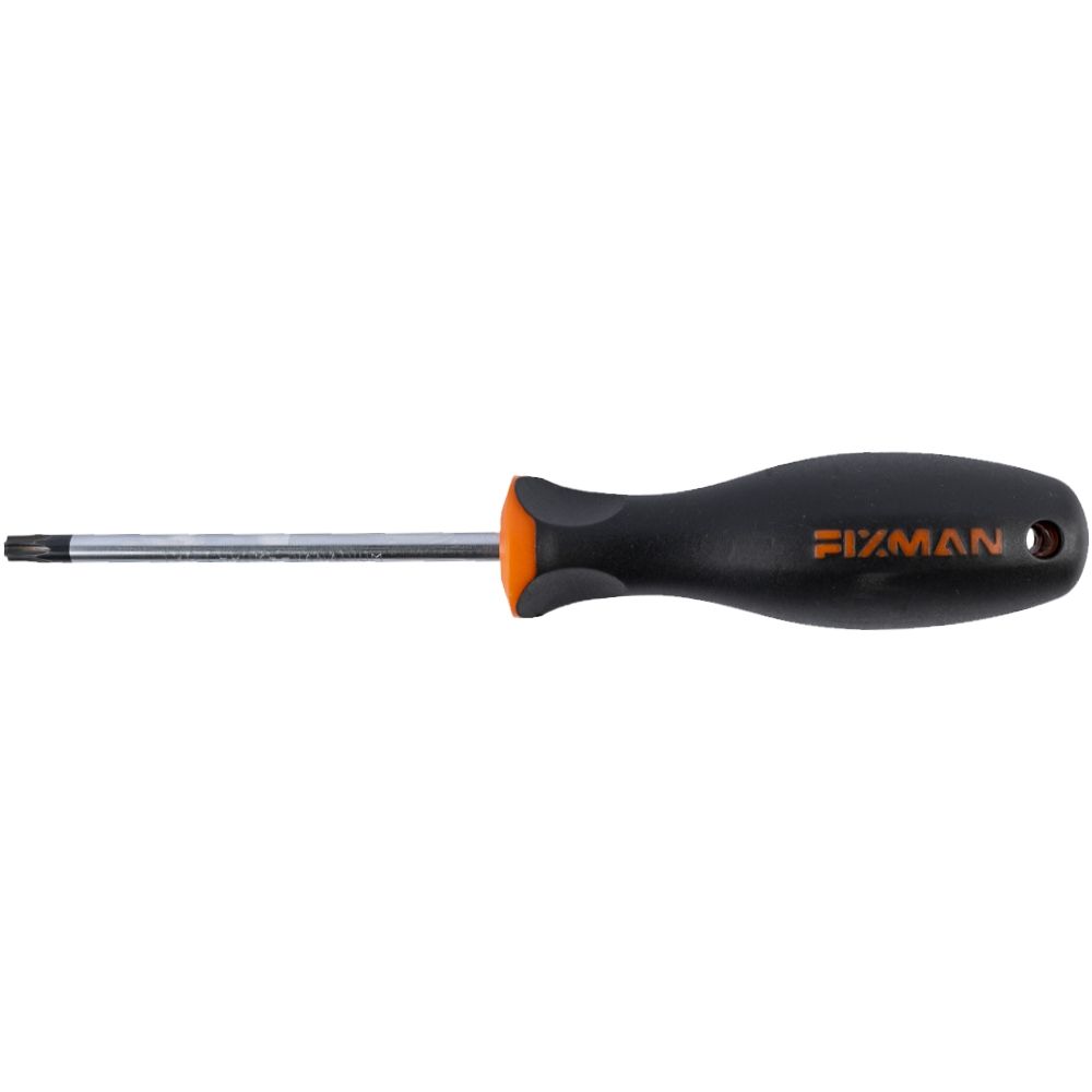FIXMAN S/DRIVER TORX  T30  6X100MM CRV WITH ERGONOMIC HANDLE
