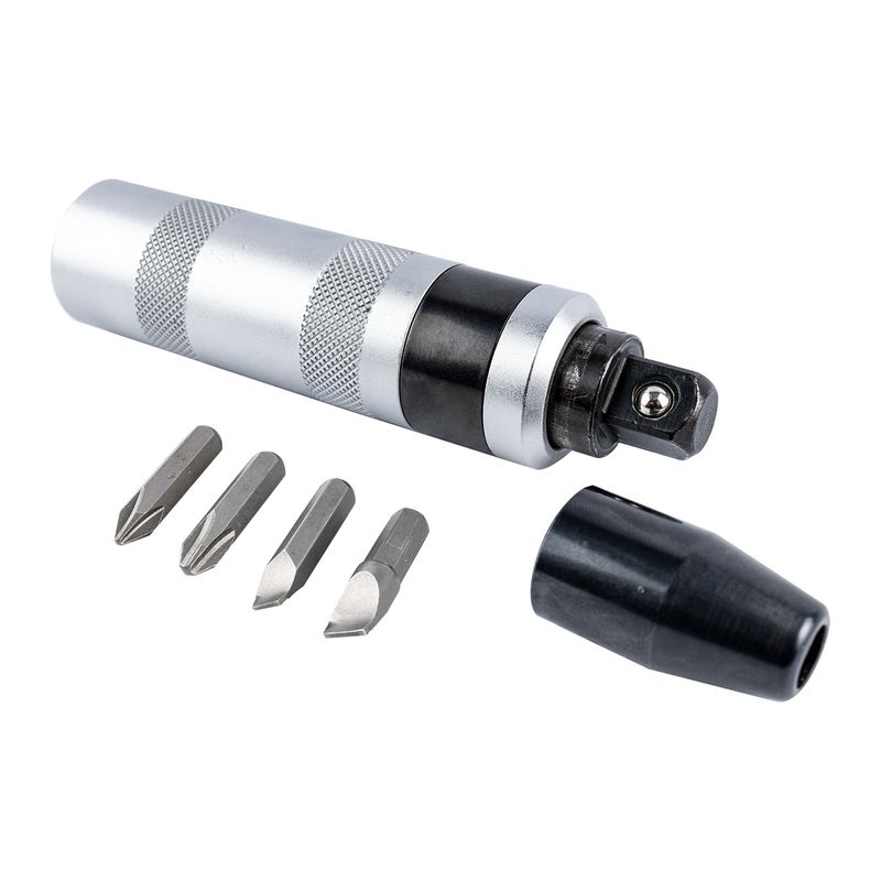 IMPACT DRIVER SET 6PC 5/16&#39; 4PC BITS 1 DRIVER