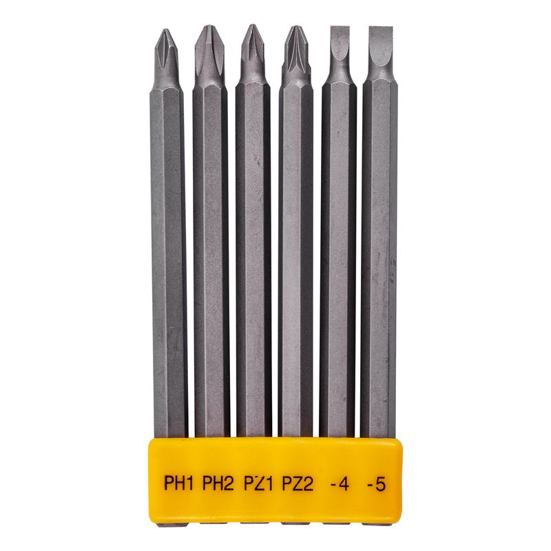POWER BIT SET 6PCE 100MML