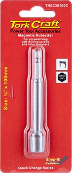 NUTSETTER MAGNETIC 3/8&#39;X 100MM 1/CARD