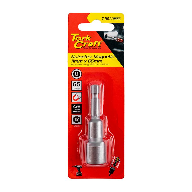 NUTSETTER MAGNETIC 11X65MM CARDED